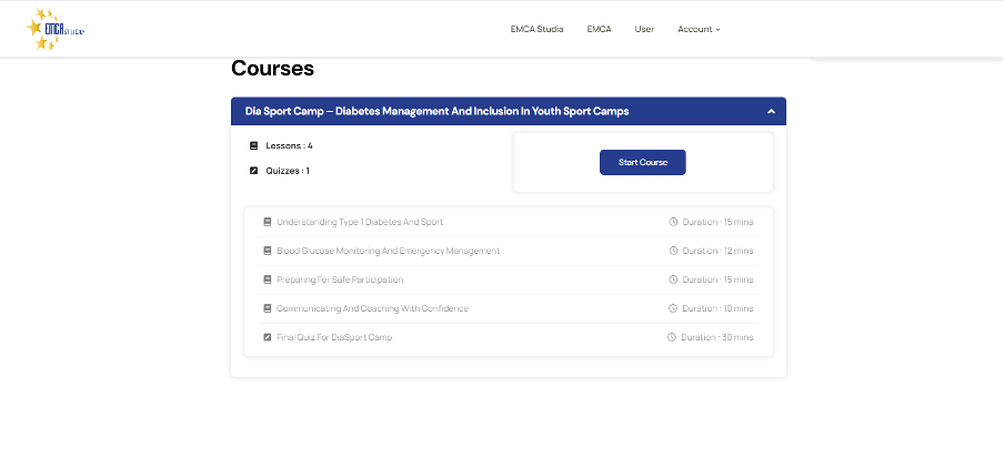 EMCA Studia Welcomes DIASPORTCAMP E-Learning